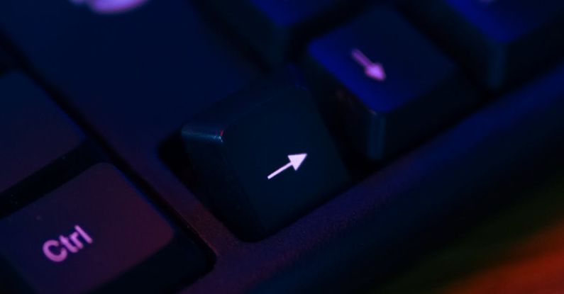 Broken Key - A Close-Up Shot of a Broken Key of a Keyboard