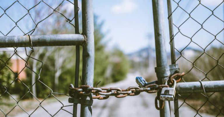 Lock Upgrade - Cyclone Fence in Shallow Photography